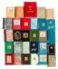 Twenty-nine micro-miniature books from the Borrower's Press