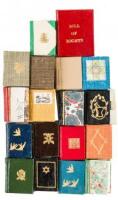 Eighteen micro-miniature books from the Borrower's Press