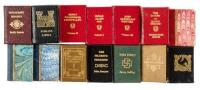 Twelve miniature books from Barbara Raheb.