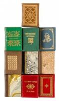 Ten miniature books from Barbara Raheb.