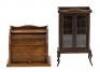 Small group of miniature bookcases and furniture - 2