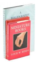 Miniature Books. Plus two other essential references on miniature books