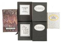 Six miniature books from the Silver Thimble Press