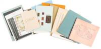 Group of books and catalogs on book binding and fine bindings