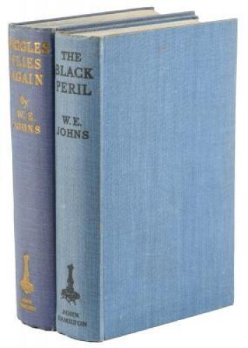 Two volumes in the "Biggles" series