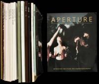 Seventeen issues of Aperture magazine