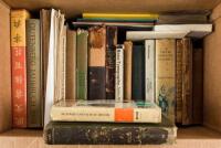Approximately 20 volumes of books on book, printing, bookplates, incunabula, and other bookish subjects