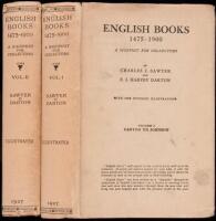 English Books, 1475-1900: A Signpost for Collectors