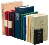 Twelve miniature books from the Gleniffer Press
