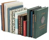 Fifteen miniature books from various "G" publishers