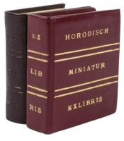 Miniatur Exlibris - 2 copies