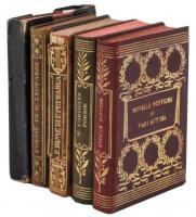 Five miniature books published by G. Barbera