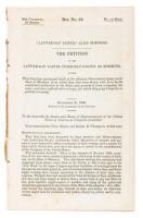 "Latter-Day Saints," Alias Mormons: the Petition of the Latter-Day Saints, Commonly Known as Mormons...