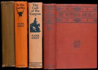 Four western novels by Zane Grey
