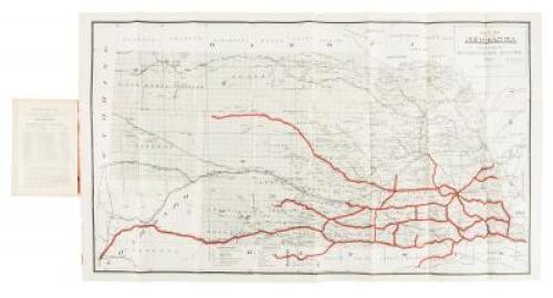 The Broken Bow Country in Central and Western Nebraska and How to Get There. With a Sectional Map of Nebraska...