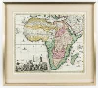 Accuratissima Totius Afric&aelig; Tabula in Lucem Producta...