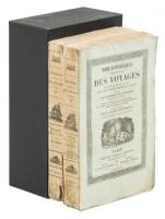 Bibliotheque Universelle des Voyages, Volumes 12 & 13 only, including the Jean Francois Galaup de la Perouse "Voyages Autour du Monde"