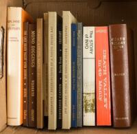 Collection of books on Death Valley, etc.