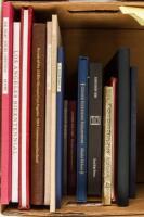 Small shelf of miscellaeous volumes, including Western Americana