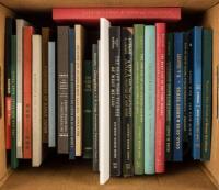 Shelf of miscellaneous volumes, mostly Western Americana