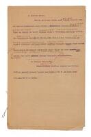 File relating to to the shooting by policemen in Baja California of two American citizens in Baja California, one fatally, during the Mexican Revolution