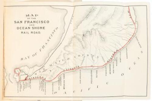 Report upon the San Francisco and Ocean Shore Railroad Company, California