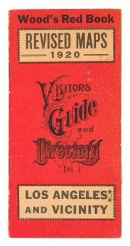 Wood's Red book visitors' guide and directory to Los Angeles and vicinity