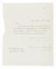 Letter linking anti-slavery cause to prophecy of the United Nations