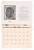 Rare Civil Rights-era Chicago Black Art Calendar in the WPA woodcut style - 2