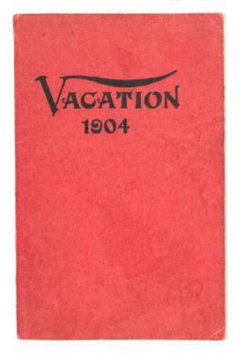 Vacation 1904. All aboard! California Northwestern Railway, the Picturesque Route of California