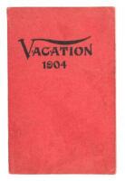 Vacation 1904. All aboard! California Northwestern Railway, the Picturesque Route of California