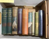 Ten volumes of travel narratives, etc., mostly European