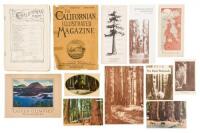 Massive collection of California travel ephemera, much to do with mountains, parks, etc.