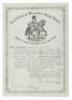 Membership certificate for Niles Searls in the Nevada City chapter of the Knights Templar - 2