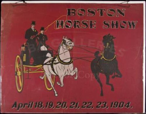 Boston Horse Show, April 18,19, 20, 21, 22, 23, 1904