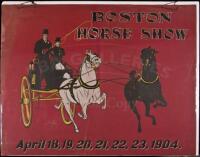 Boston Horse Show, April 18,19, 20, 21, 22, 23, 1904