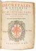 Decretales D. Gregorii Papae IX. suae integritati una cum glossis restitutae. Ad exemplar Romanum diligenter recognita - 2