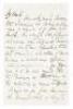 Letter from Thomas Addison to the father of an ailing patient, about his disease and prospects