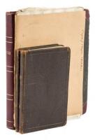 Small archive of manuscript material by Walter C. Reed, an engineer and inventor, notably of an all-electric player piano system and related musical machines