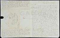 Autograph Letter, signed, as Naval Surgeon of the U.S.S. Constitution