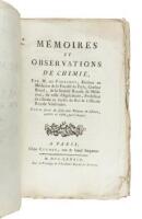 M&eacute;moires et Observations de Chimie...Pour servir de suite aux El&eacute;mens de Chimie