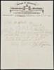 Letter from the founding Godfather of the Mafia in America