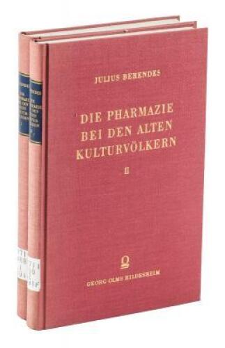 Die Pharmazie bei den Alten Kulturv&ouml;lkern