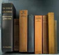 8 volumes by D.H. Lawrence.