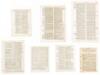 Leaves from seven early works printed in England
