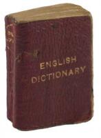 The Smallest English Dictionary in the World