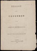 Message of the Governor of the Territory of Washington. House, Dec. 17–Laid on the table and 3,000 copies ordered