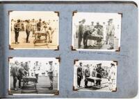 Photograph album assembled by a Royal Navy seaman during World War II in the Pacific