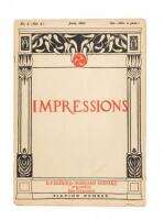 Jack London's review of The Octopus by Frank Norris in Impressions No. 3 (Vol. 2.), June, 1901.