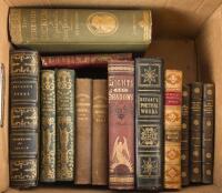 Shelf of 19th century literature